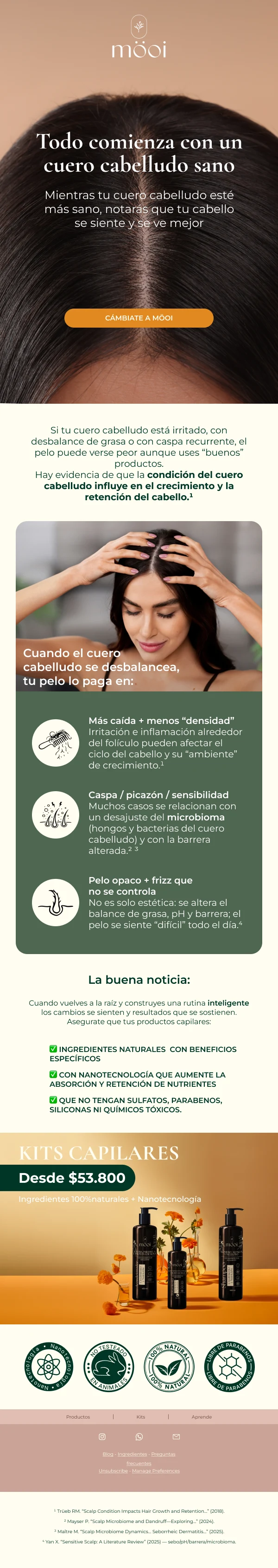 Em [Todo comienza con un cuero cabelludo sano]