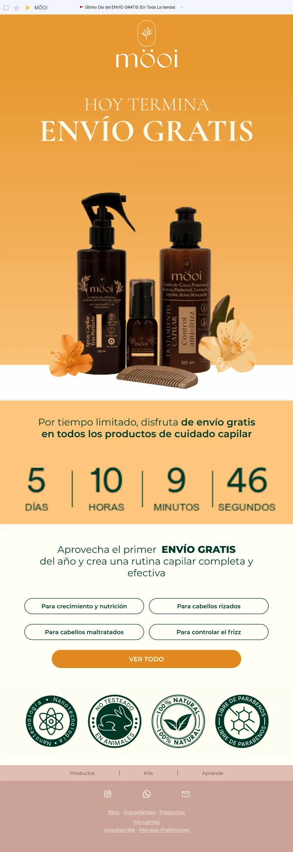 Em [Refuerzo Envío Gratis]