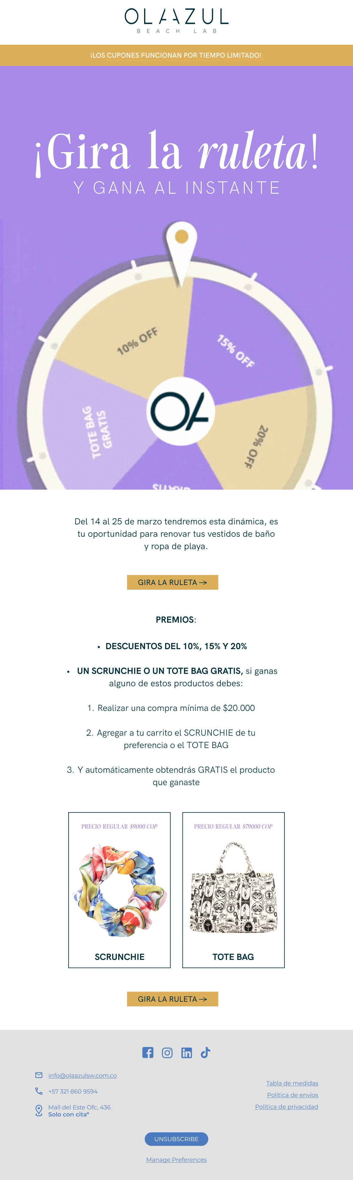 Em [Lanzamiento ruleta]