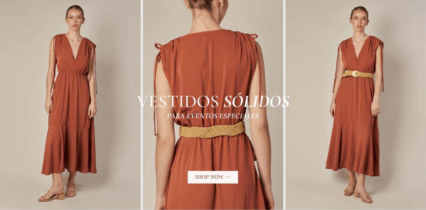 Banner Vestidos sólidos